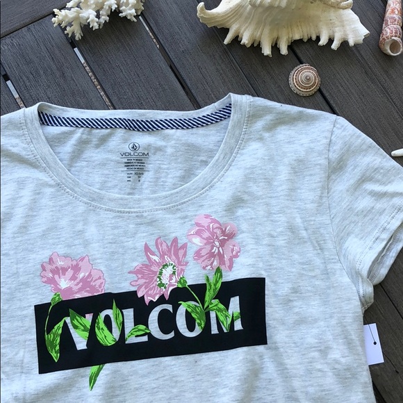 🌴🌼VOLCOM- EAZY BABE TEE🌼🌴 - Picture 4 of 5